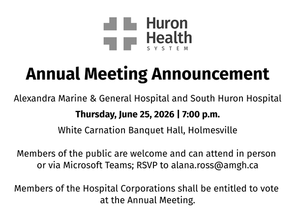 HHS Annual Meeting Announcement